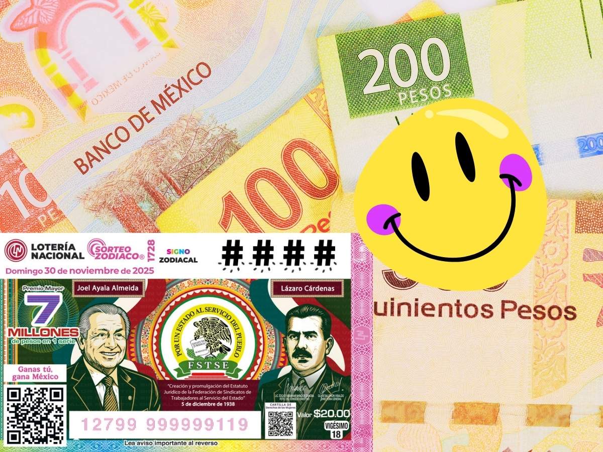Lotería Nacional: Resultados del Sorteo Zodiaco 1728 del 30 de noviembre de 2025