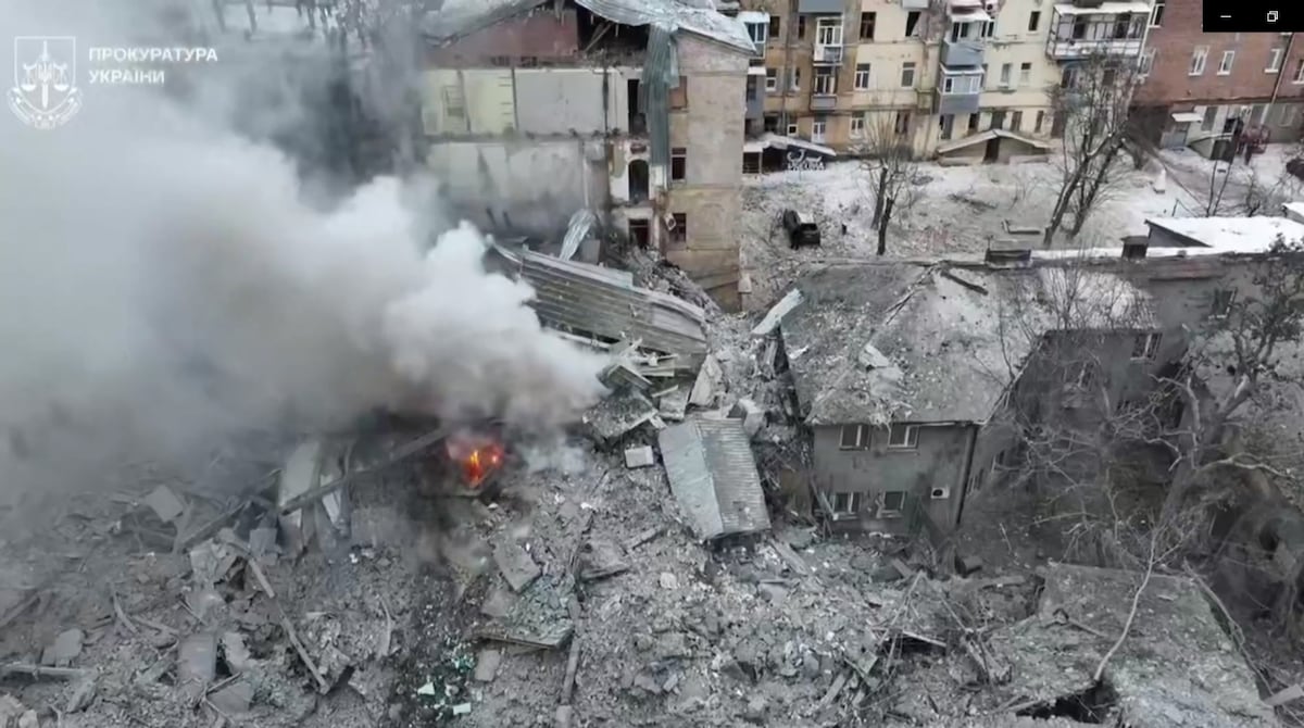 Rusia desata caos en Ucrania: Ataque con misiles destruye viviendas y deja 13 personas gravemente heridas