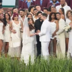 La boda durante espectáculo de medio tiempo del Super Bowl fue real
