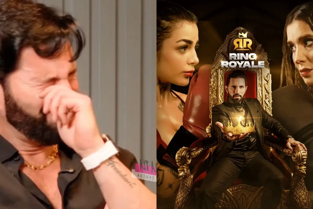 Poncho estalla en llanto al confesar su miedo de que 'Ring Royale' fracase